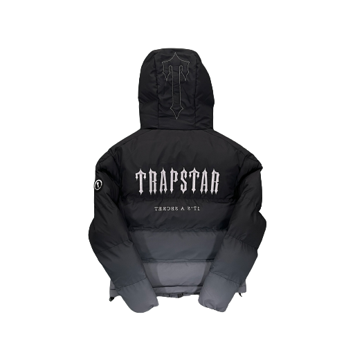 Trapstar Black Gradient Decoded Hooded Jacket 2.0