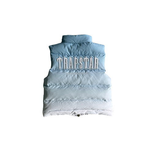 Trapstar Baby Blue Gradient Decoded Gilet 2.0