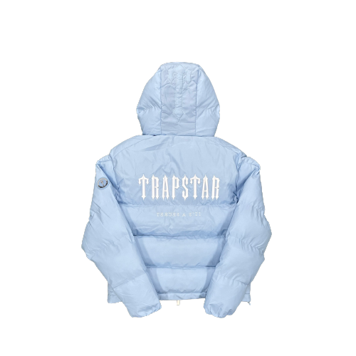 Trapstar Baby Blue Decoded Hooded Jacket 2.0