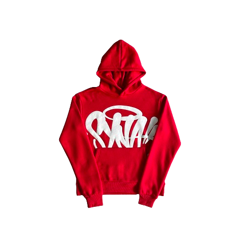 SYNAWORLD 'SYNA LOGO' HOODIE/SHORT SET - RED