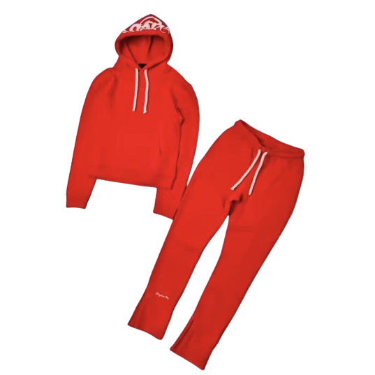 SYNAWORLD 'SYNA LOGO' TRACKSUIT - RED