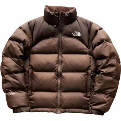 The North Face Nuptse 700 Brown WOMENS Puffer Jacket - MrDripZone
