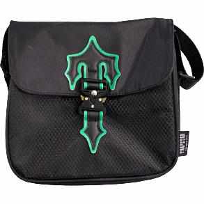 Trapstar Back/Green Irongate T Cross-Body Bag  1.0 - MrDripZone