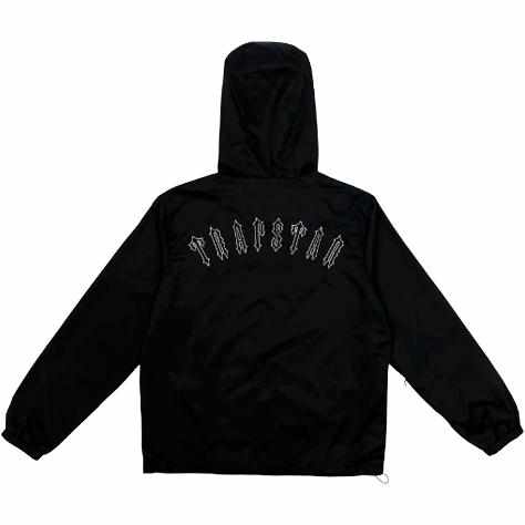 Trapstar Black T Irongate Windbreaker (FAST DELIVERY)