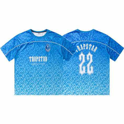 Trapstar Blue Jersey T-Shirt - MrDripZone