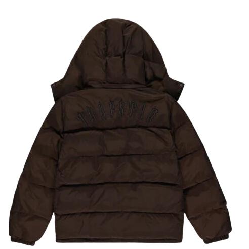 Trapstar Brown Irongate Detachable Hooded Jacket-Trapstar-MrDripZone