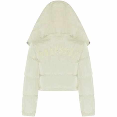 Trapstar Cream Irongate Detachable Hooded Womens Jacket - MrDripZone