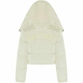 Trapstar Cream Irongate Detachable Hooded Womens Jacket - MrDripZone