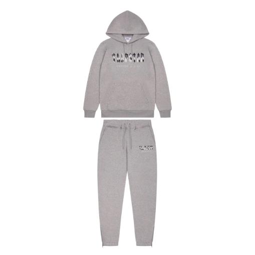 Trapstar Grey Camo Chenille Decoded Tracksuit